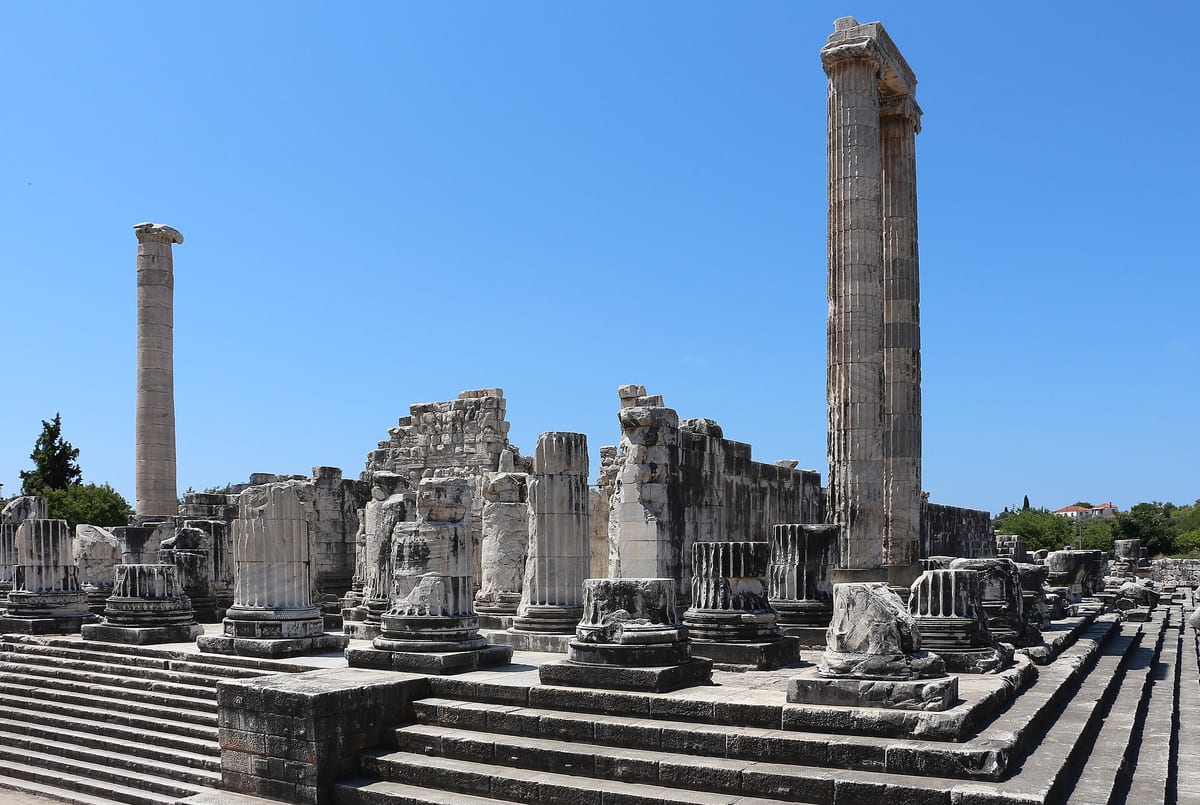 Columns of the Temple of Apollo at Didyma