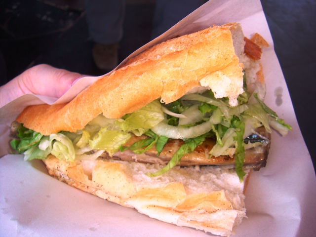 Balık ekmek near Eminönü